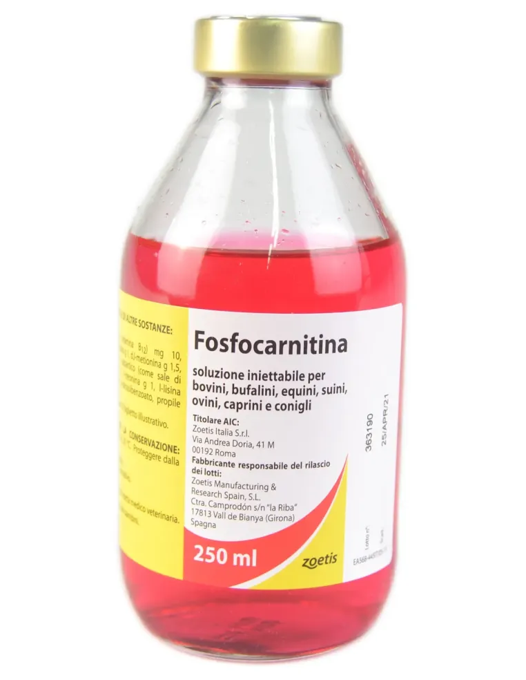 Fosfocarnitina 250 ml Zoetis  