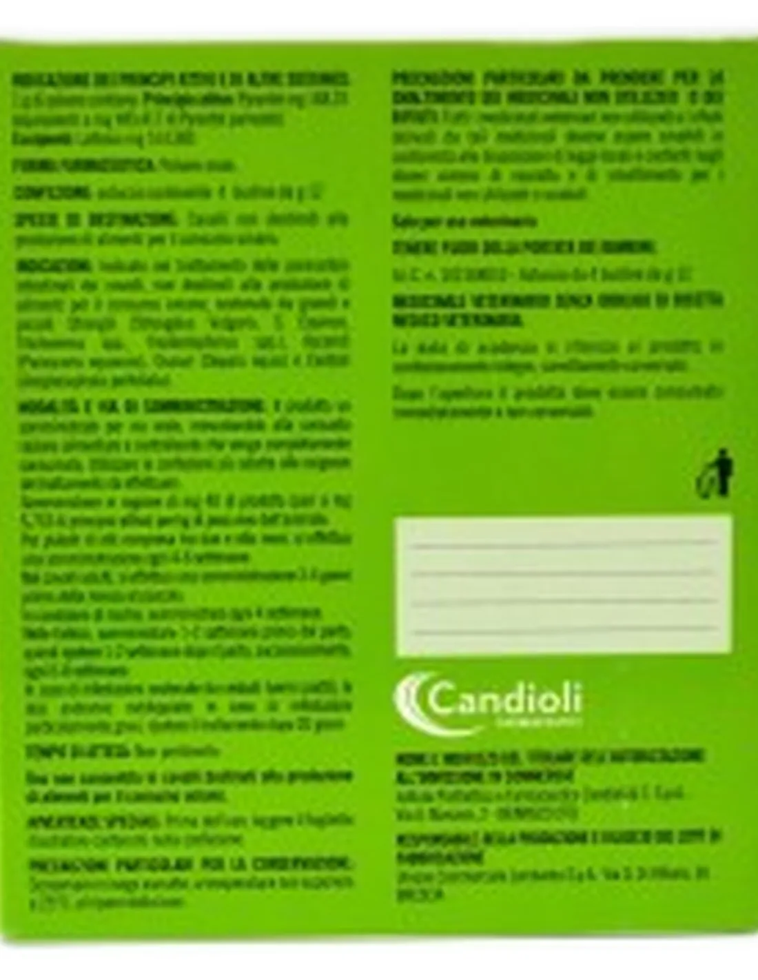 Antielmintico Candioli 4 buste  