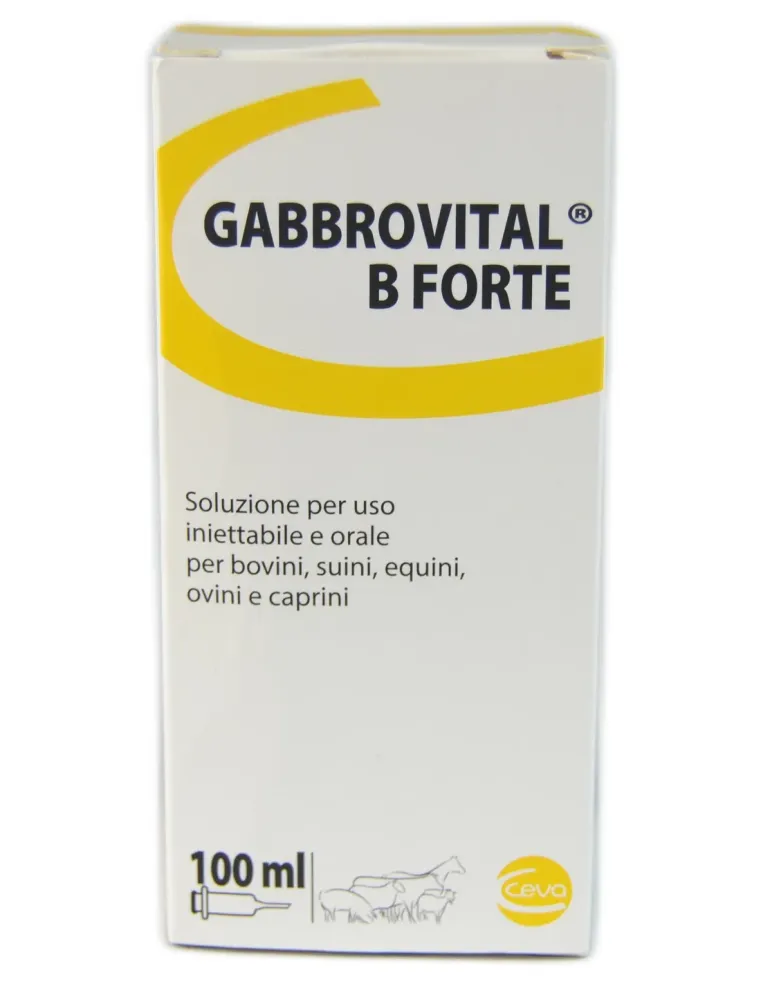 Gabbrovital B Forte Ceva flacone 100 ml  