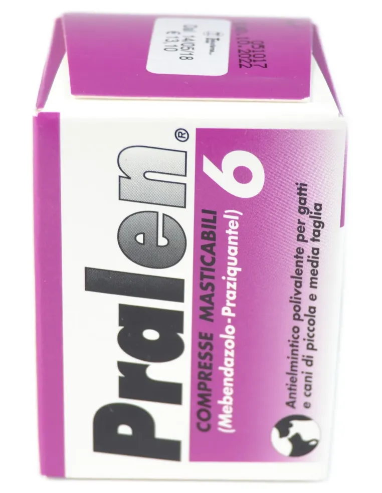 Pralen Teknofarma 6 compresse masticabili  