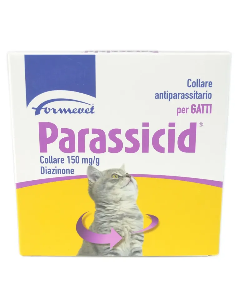 Parassicid collare antiparassitario per gatti Formevet  