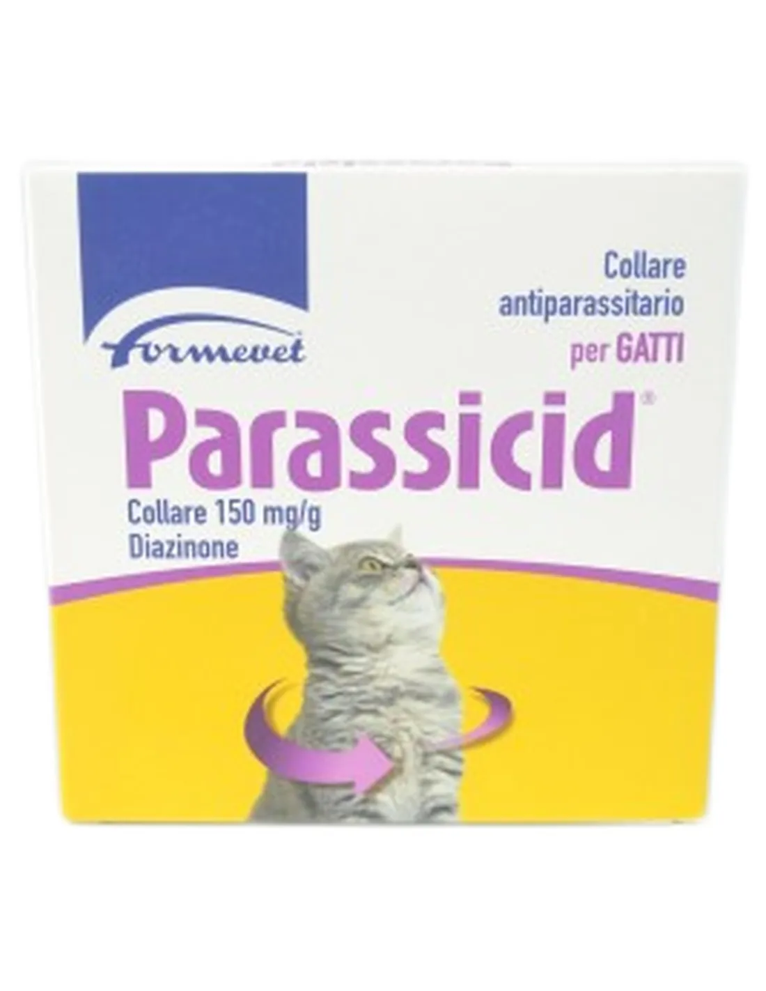 Parassicid collare antiparassitario per gatti Formevet  