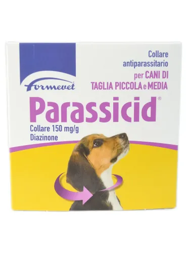 Parassicid Collare per cani di taglia piccola e media Formevet 60 cm  