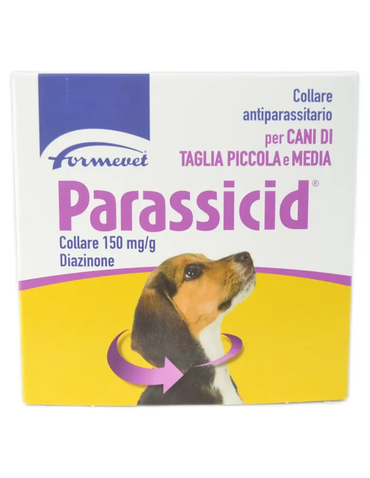 Parassicid Collare per cani di taglia piccola e media Formevet 60 cm  