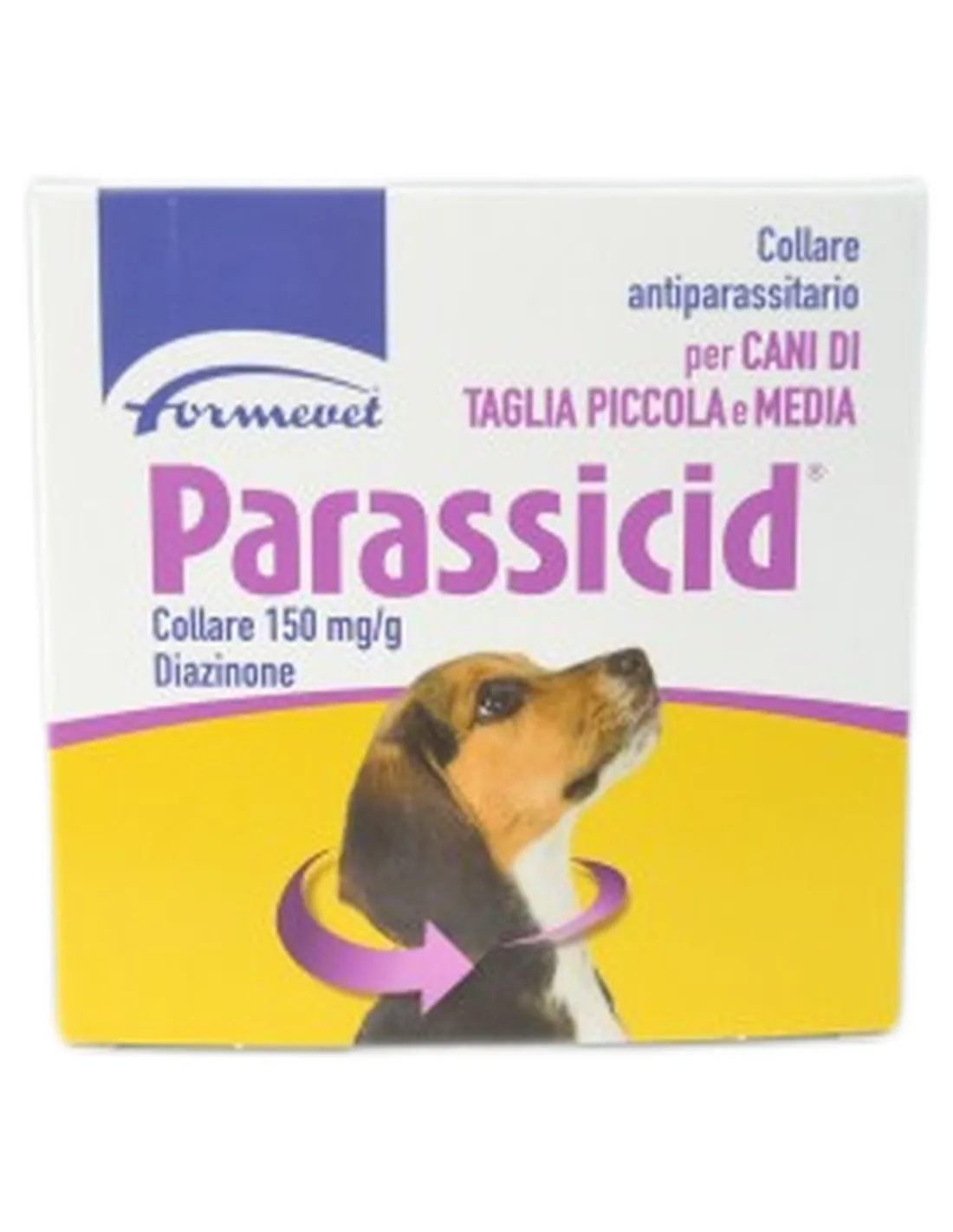 Parassicid Collare per cani di taglia piccola e media Formevet 60 cm  