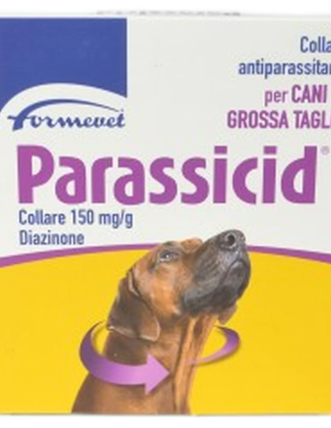 Parassicid Collare per cani di taglia grande Formevet 65 cm  
