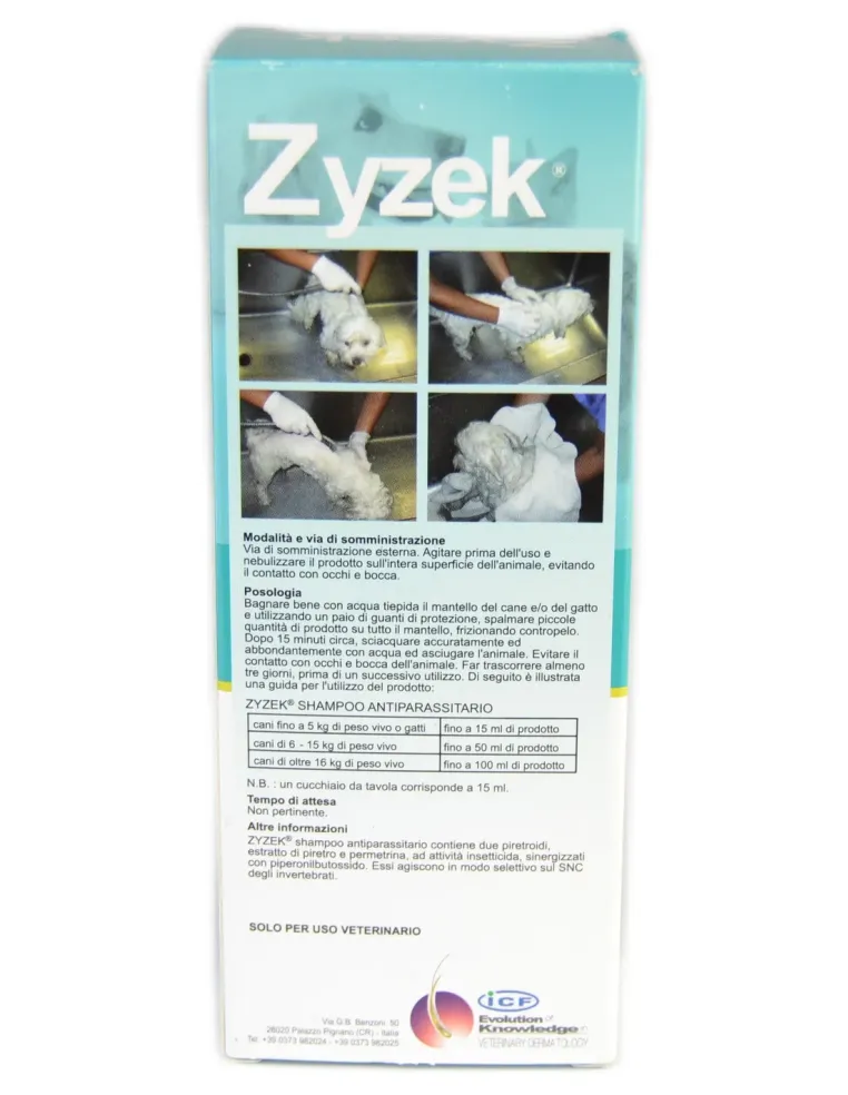 Zyzek ICF shampoo Antiparassitario 200 ml  