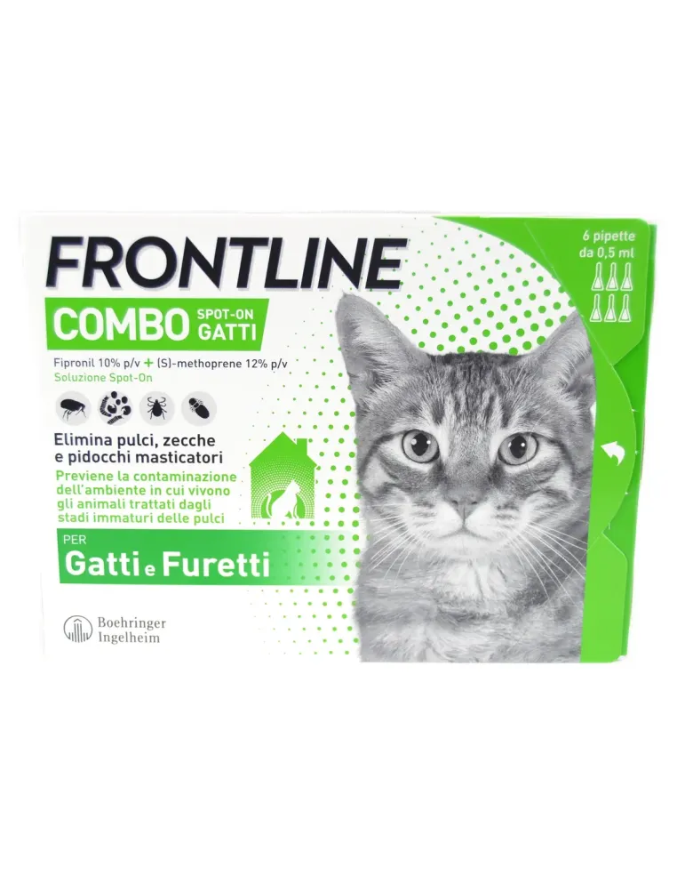 Frontline combo Gatto 6 pipette Spot On  