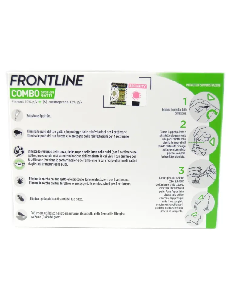 Frontline Combo Gatto 3 pipette  