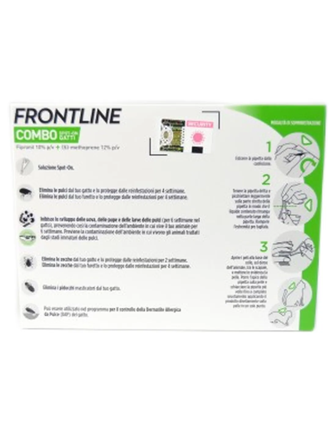 Frontline Combo Gatto 3 pipette  