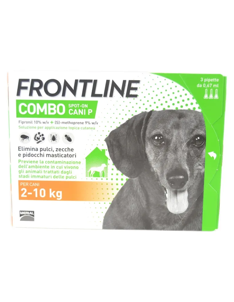 Frontline Combo cani 2-10 kg 3 pipette  