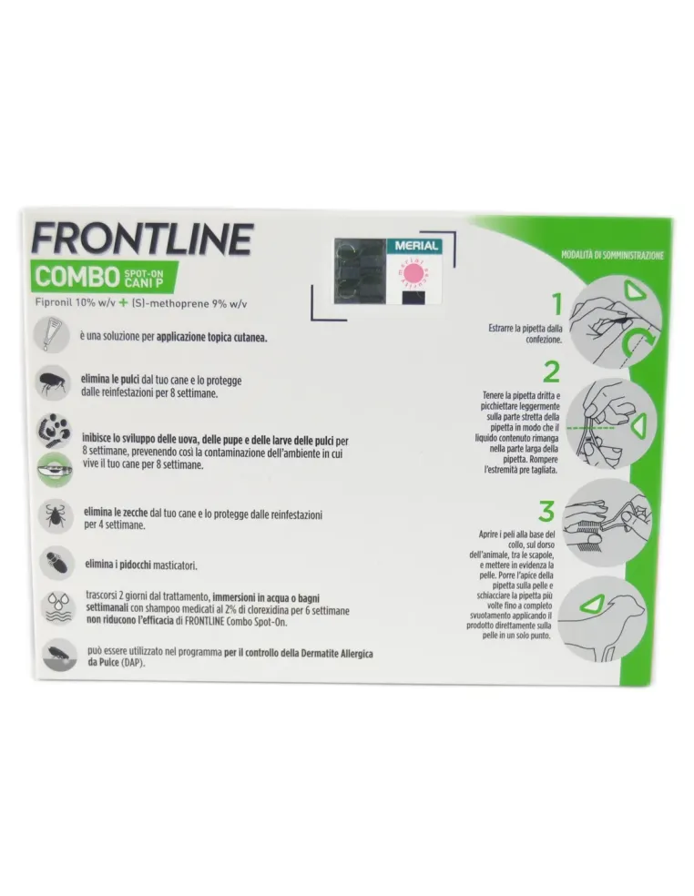 Frontline Combo cani 2-10 kg 3 pipette