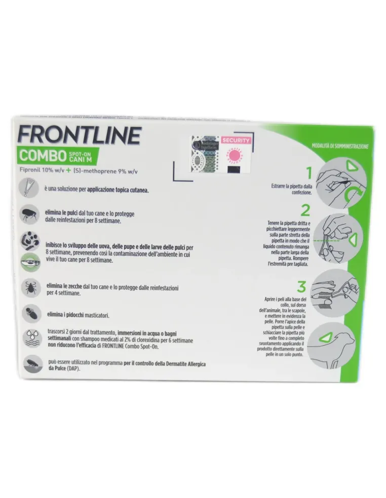 Frontline Combo cani 10-20 kg 3 pipette da 1,34 ml  