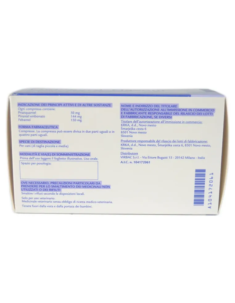 Endogard Flavour Virbac 100 compresse