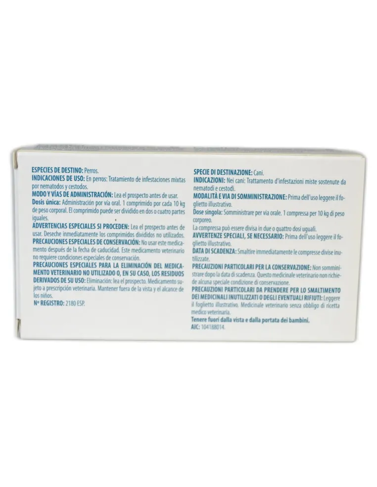 Prazitel Cani Ecuphar 4 compresse  