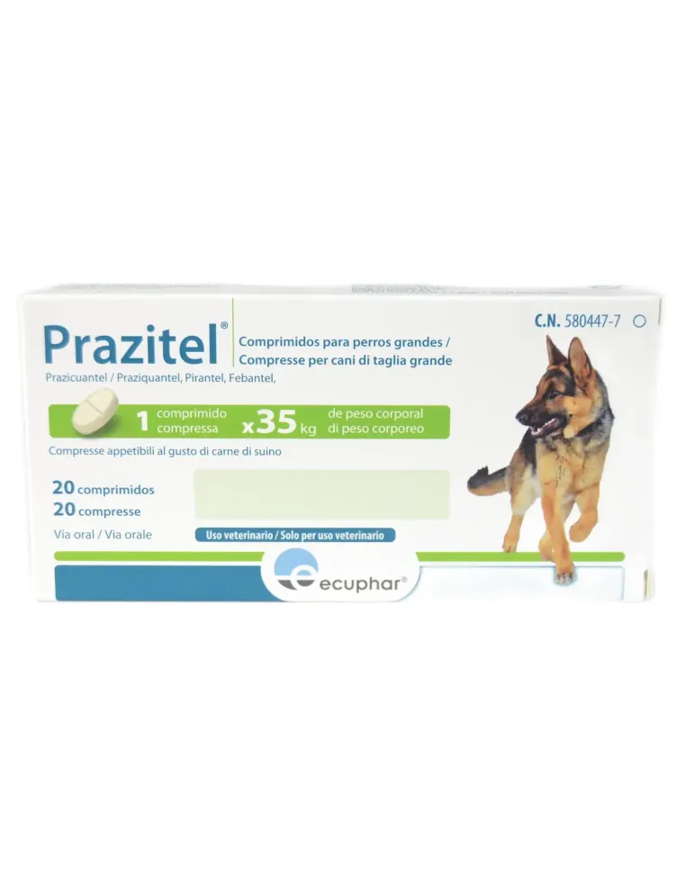 Prazitel per cani taglia grande 20 compresse  