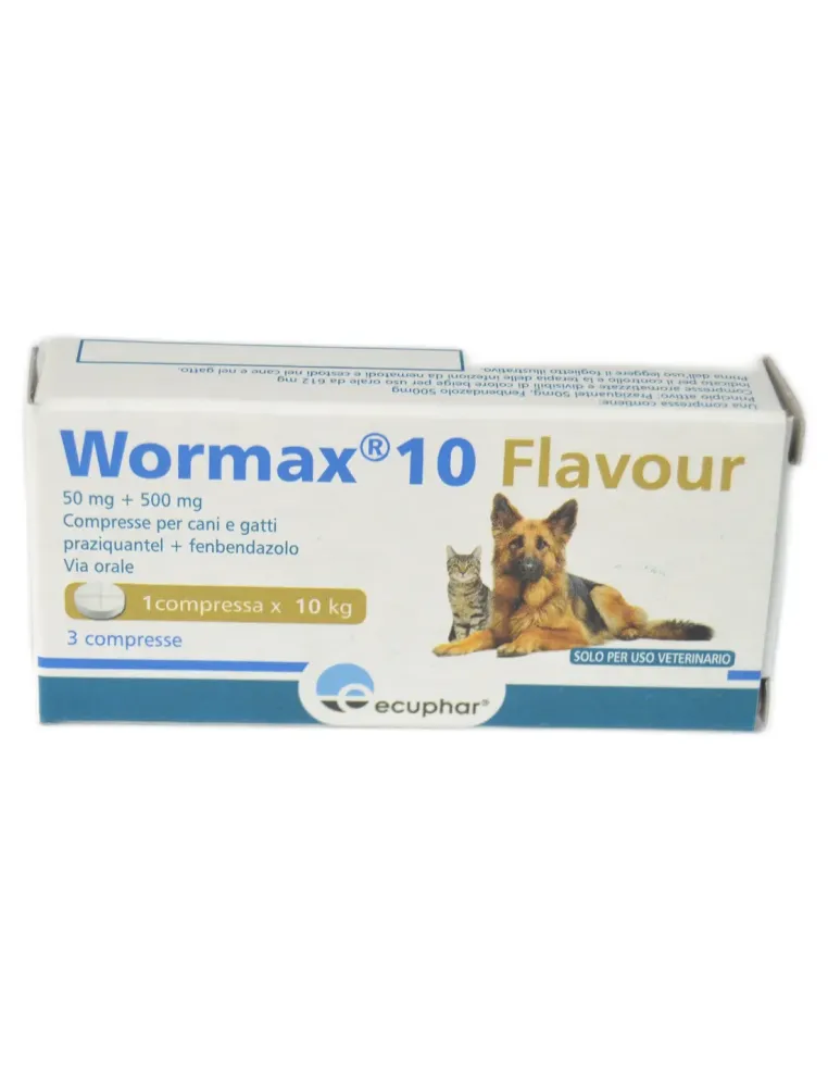 Wormax 10 Flavour 3 compresse  