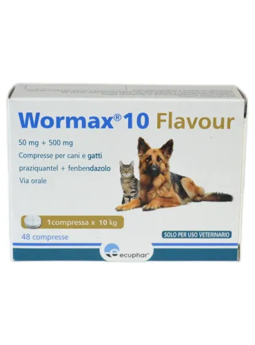 Wormax 10 Flavour 48 compresse
