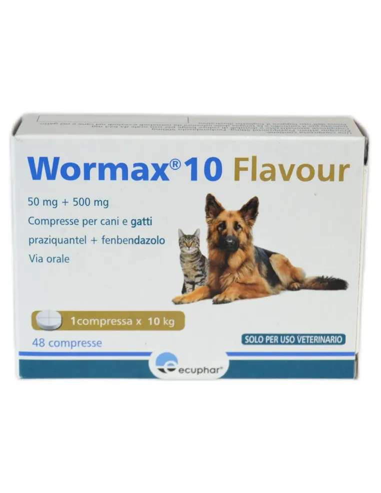 Wormax 10 Flavour 48 compresse  