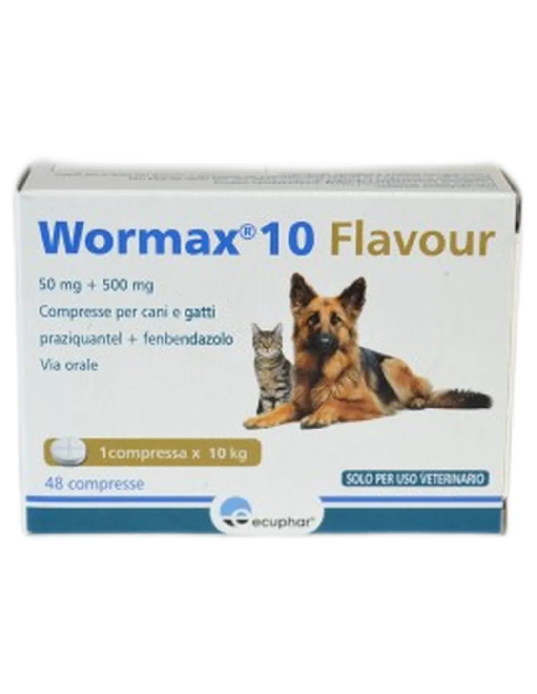 Wormax 10 Flavour 48 compresse  