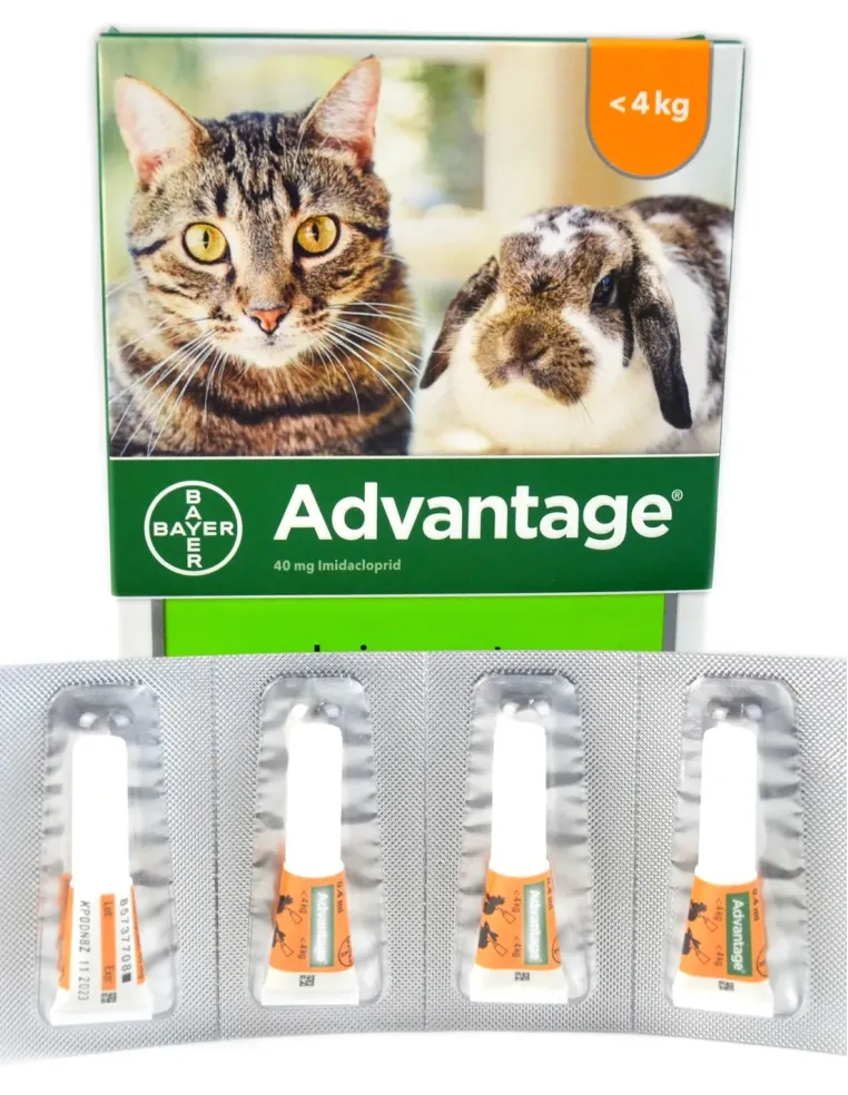 Advantage Spot-on 40 mg 4 pipette  