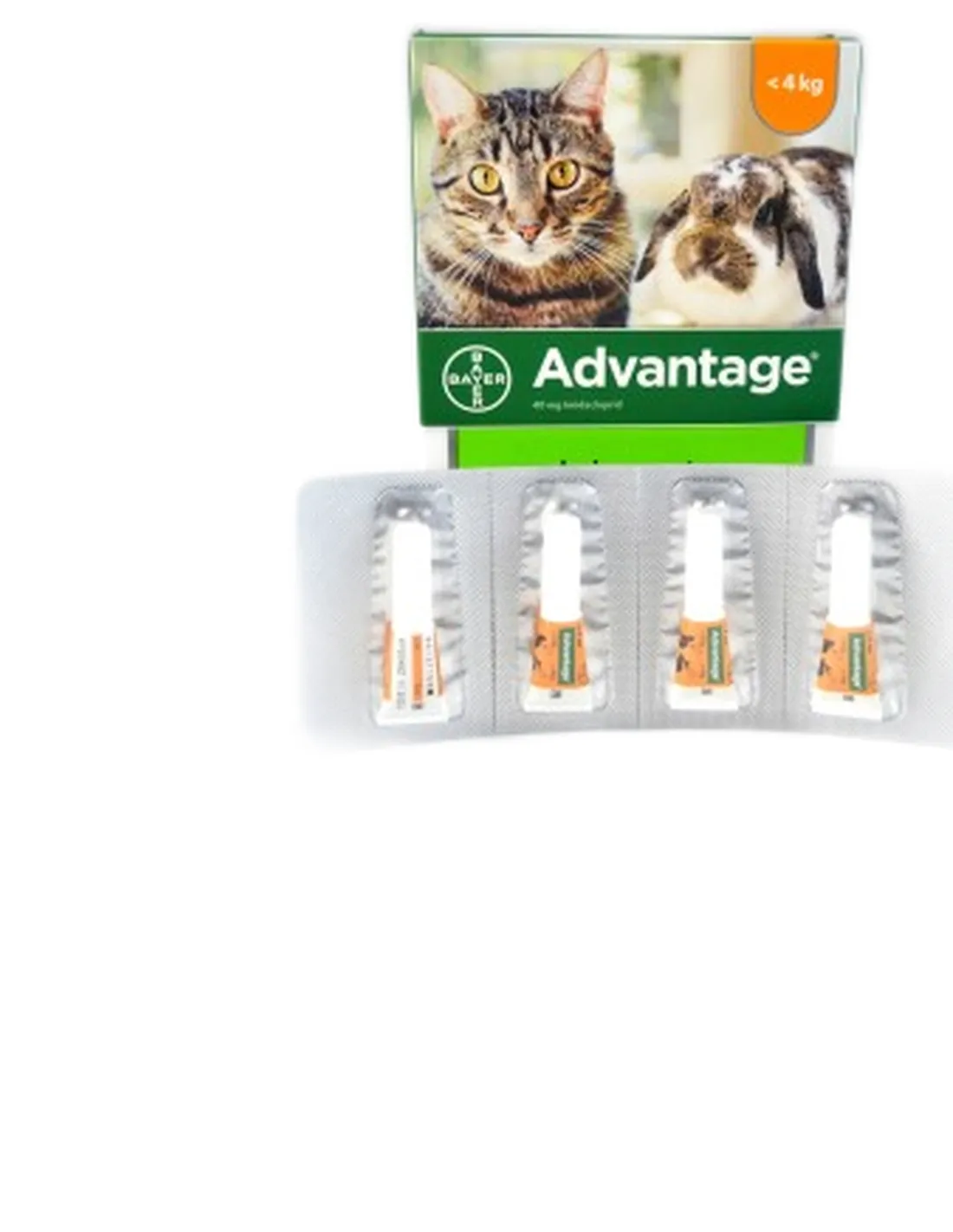 Advantage Spot-on 40 mg 4 pipette   Advantage Spot-on 40 mg 4 pipette