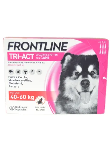 Frontline Tri-Act 6 pipette 40 a 60 kg  