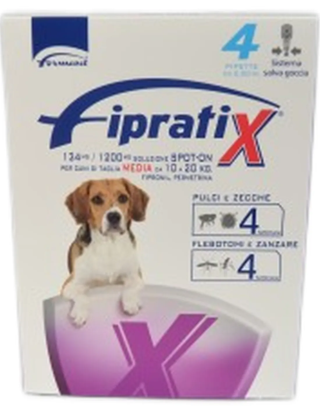 Fipratix cani 10 - 20 Kg 4 pipette  