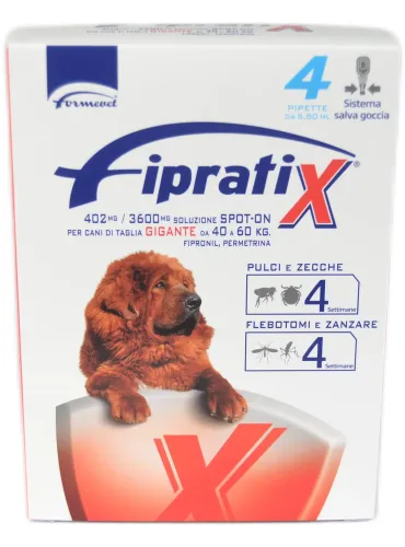 Fipratix 40-60 kg 4 pipette  