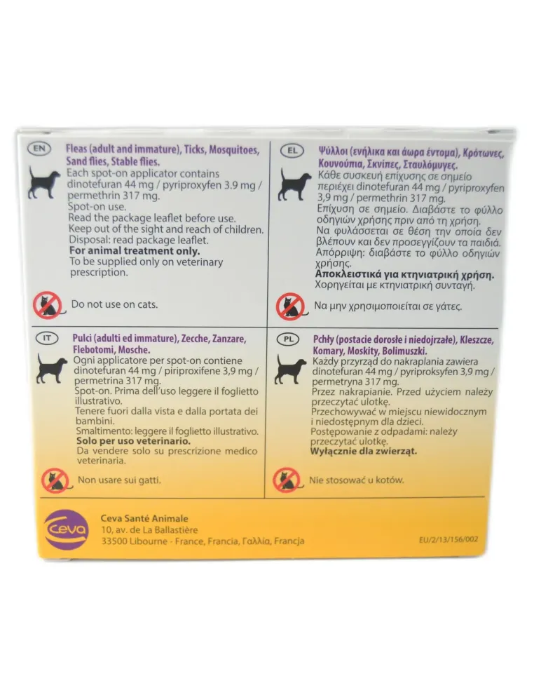 Vectra 3D 1,5 - 4 kg 3 pipette  