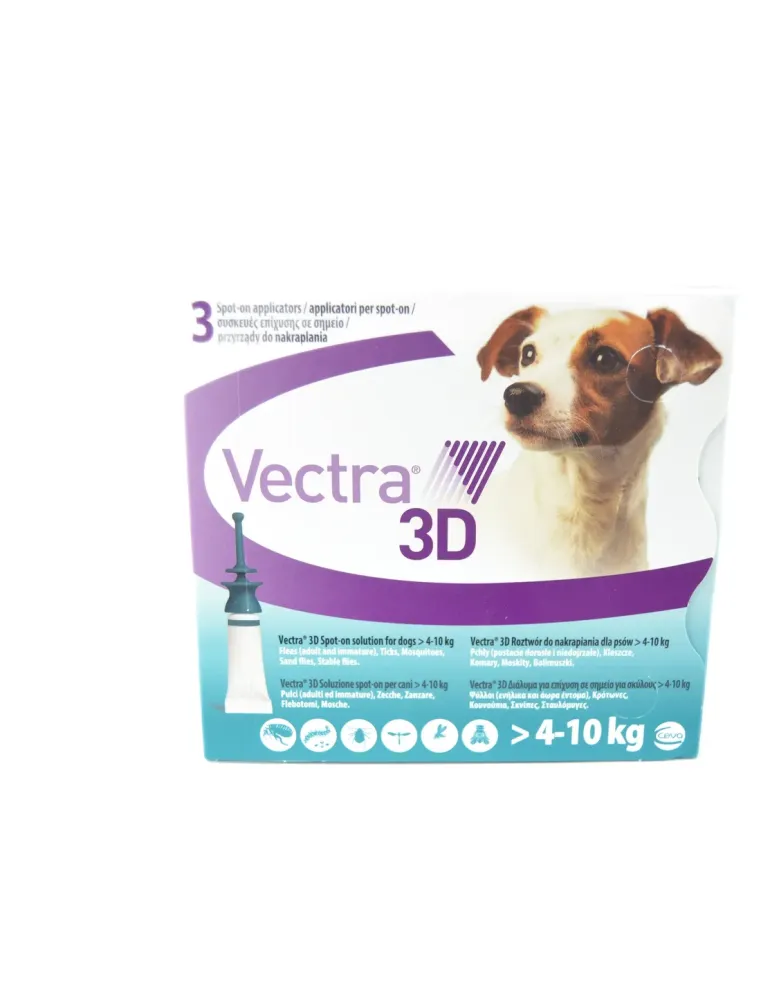 Vectra 3D 4-10 kg 3 pipette  