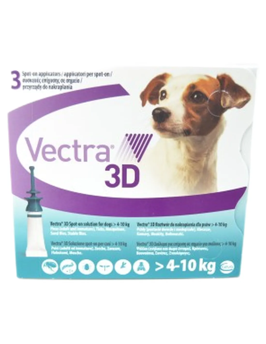Vectra 3D 4-10 kg 3 pipette  