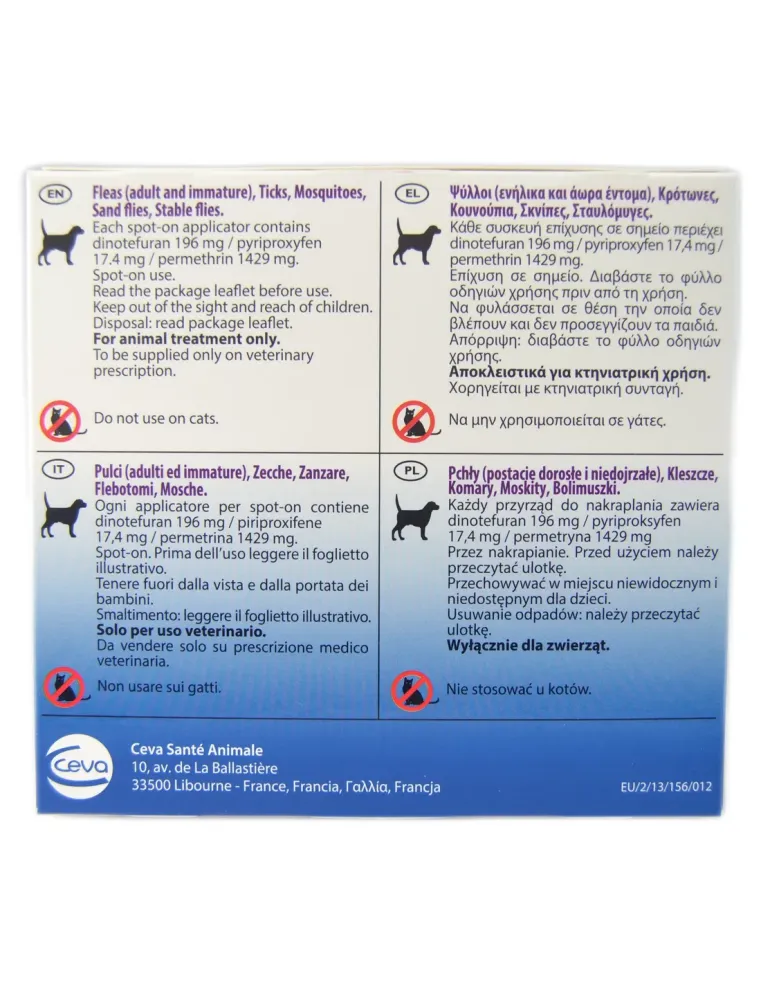 Vectra 3D 10 - 25 kg 3 pipette  