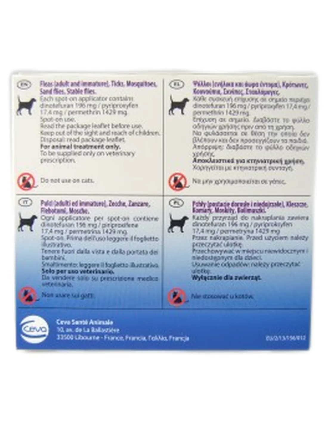 Vectra 3D 10 - 25 kg 3 pipette  