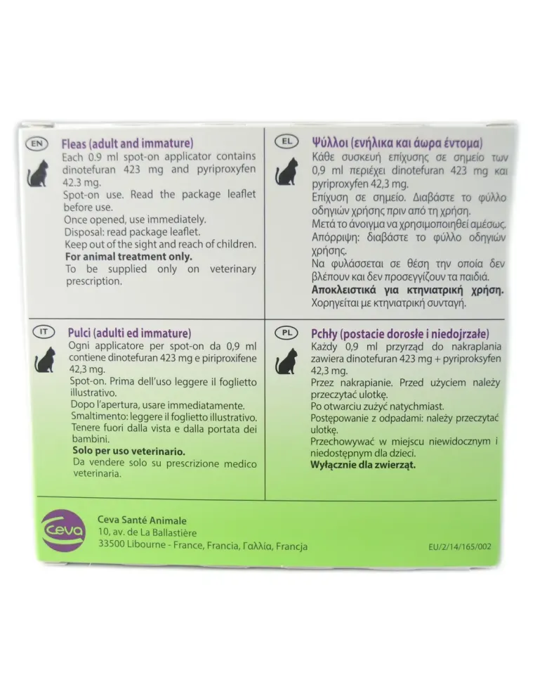 Vectra Felis 3 pipette per gatti  