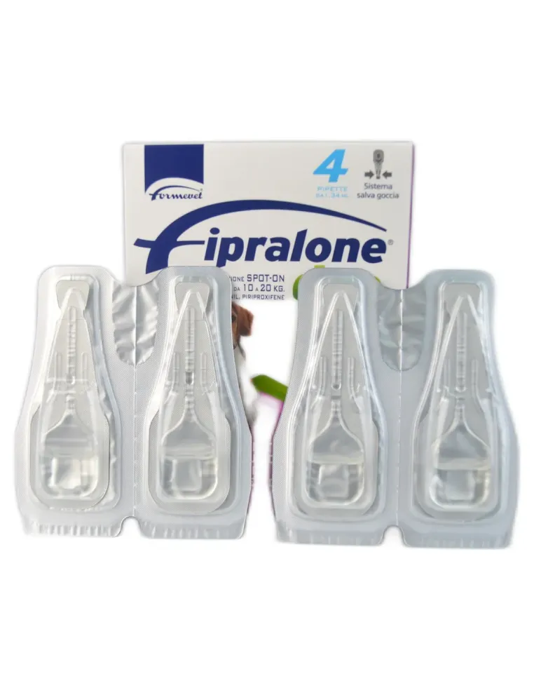 Fipralone Duo 10-20 kg spot-on 4 pipette