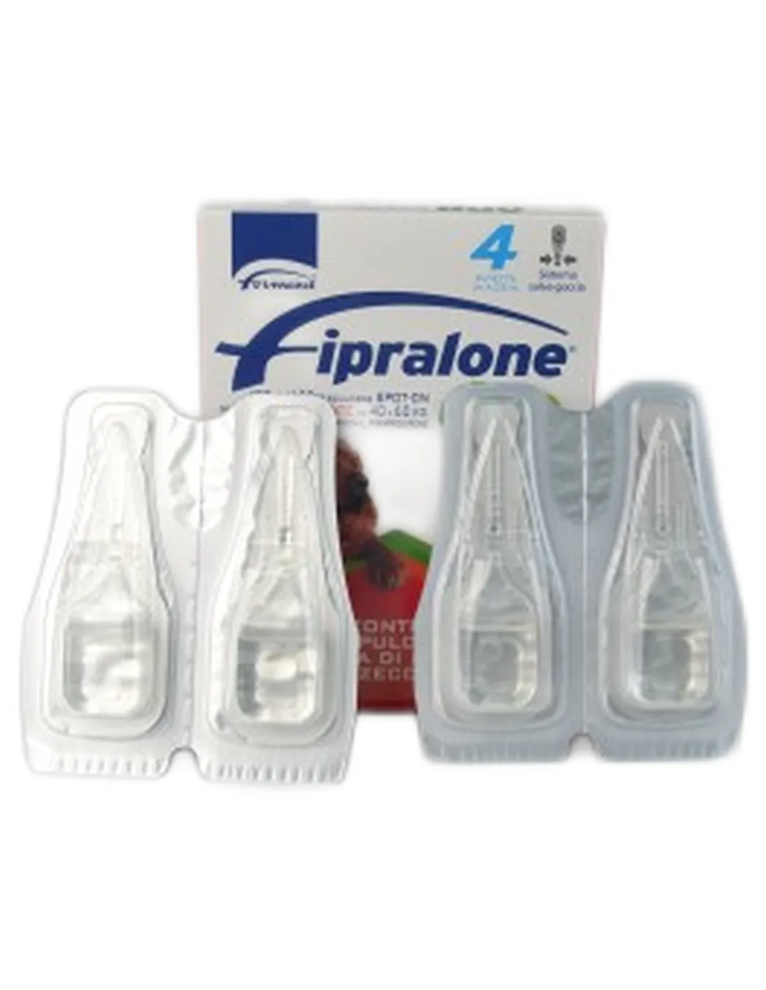 Fipralone Duo 40-60 kg spot-on 4 pipette   Fipralone Duo 40-60 kg spot-on 4 pipette