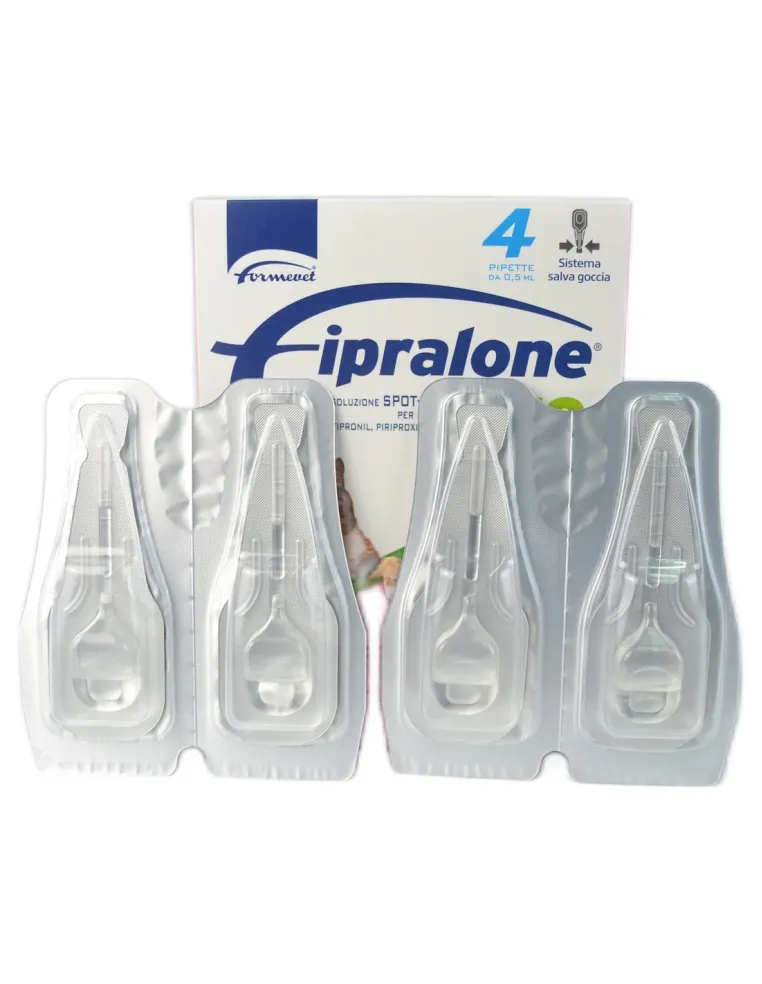Fipralone Duo Gatto 50 mg/60 mg spot-on 4 pipette  