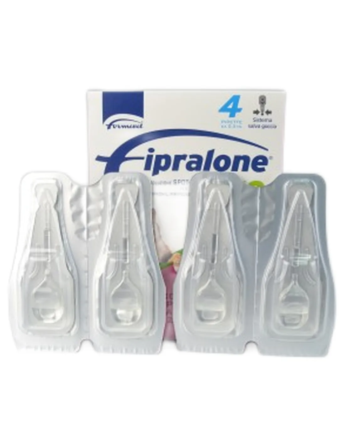 Fipralone Duo Gatto 50 mg/60 mg spot-on 4 pipette   Fipralone Duo Gatto 50 mg/60 mg spot-on 4 pipette
