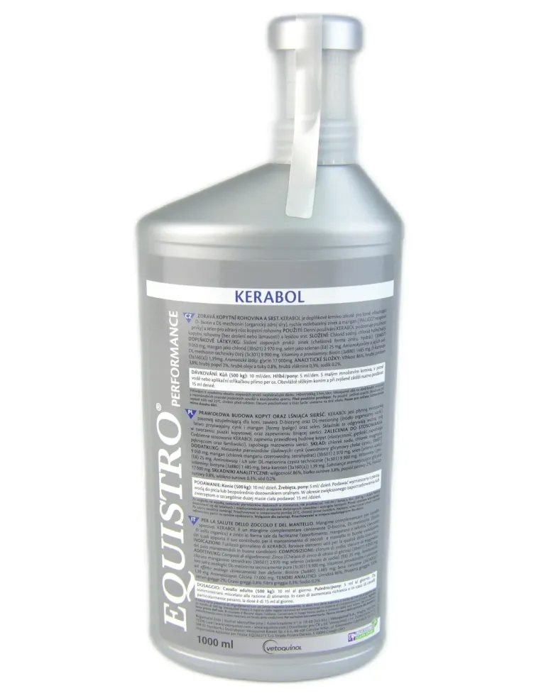 Kerabol Equistro Equality sospensione orale flacone 1 litro  