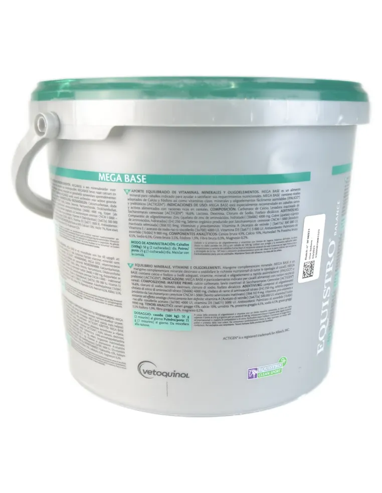 Mega Base Equistro Equality sospensione orale polvere secchiello 3 kg  