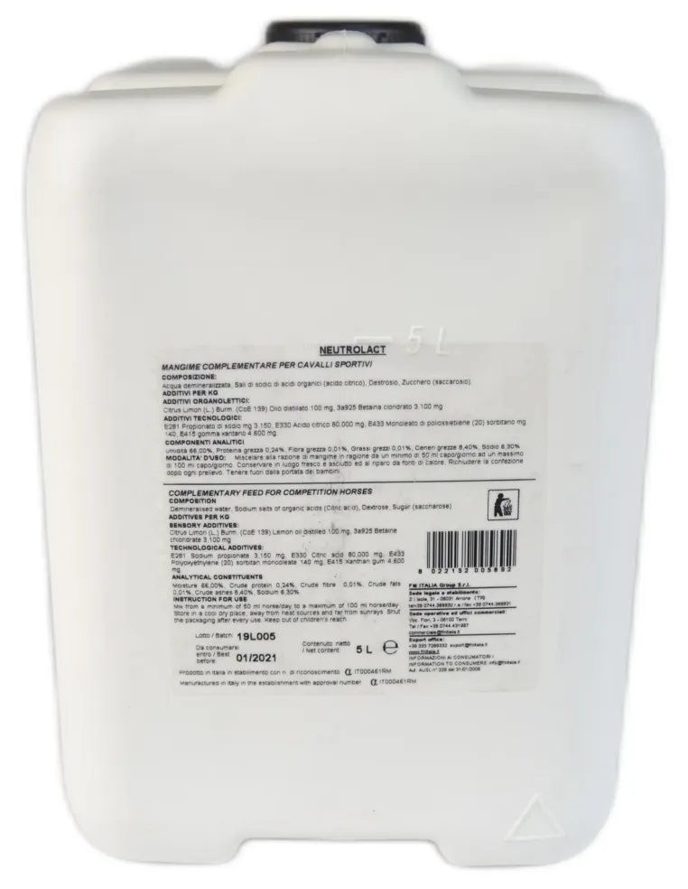 Neutrolact 5 litri FM Italia  