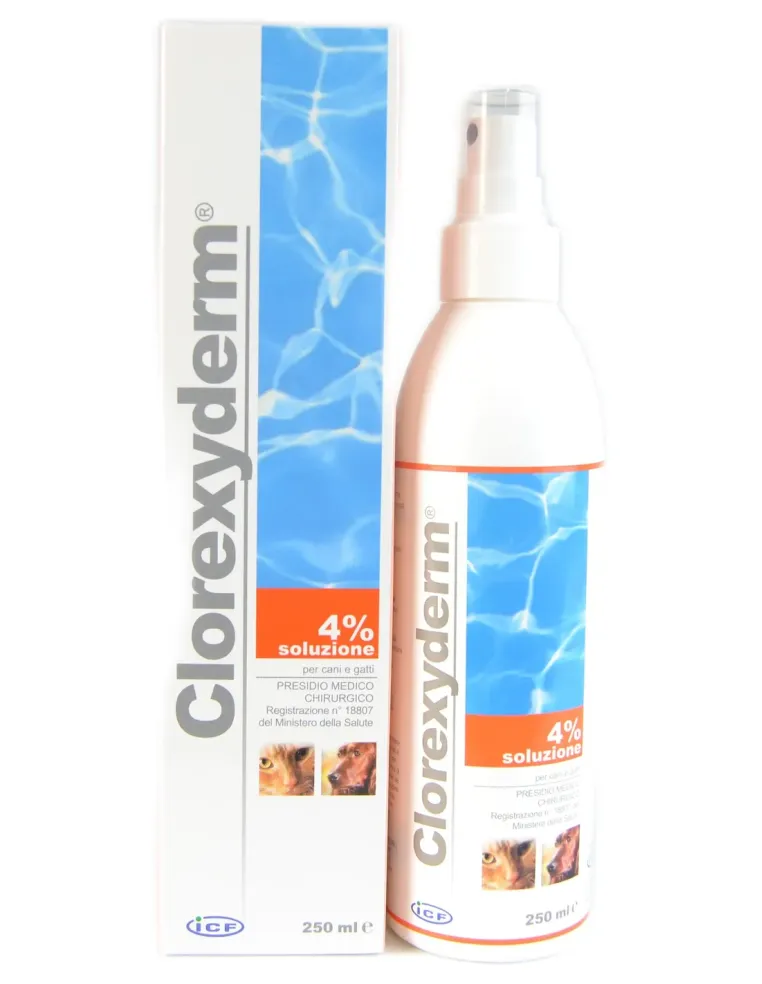 Clorexyderm Soluzione 4% ICF soluzione 250 ml  