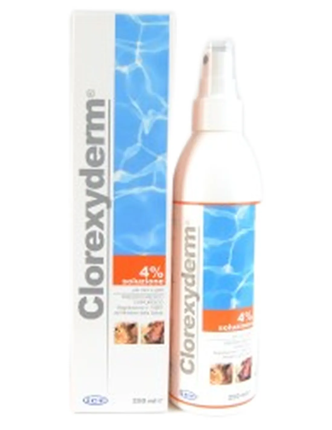 Clorexyderm Soluzione 4% ICF soluzione 250 ml   Clorexyderm Soluzione 4% ICF soluzione 250 ml