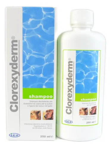 Clorexyderm shampoo 250 ml  