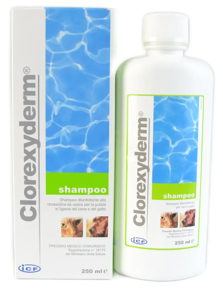 Clorexyderm shampoo 250 ml  