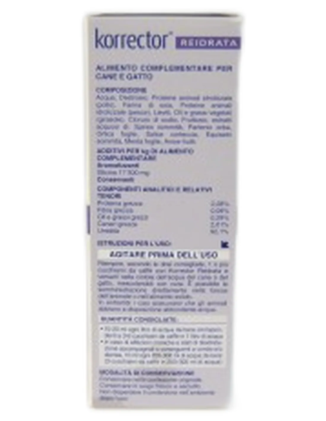 Korrector Reidrata Formevet liquido flacone 220 ml  