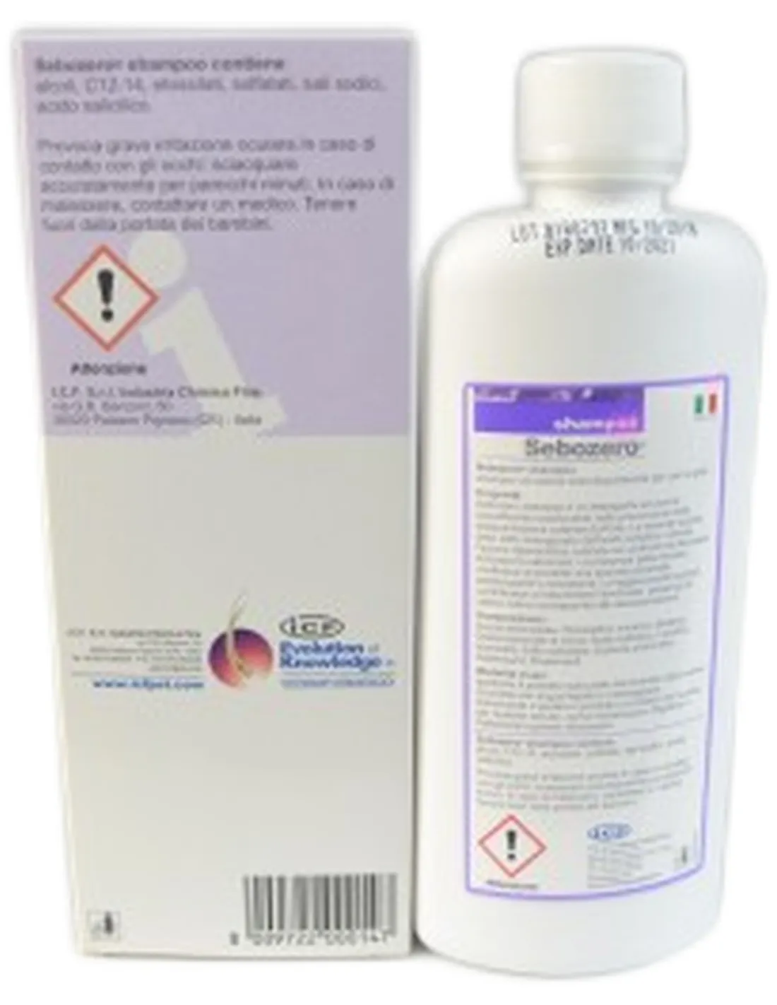 Sebozero ICF shampoo 250 ml  