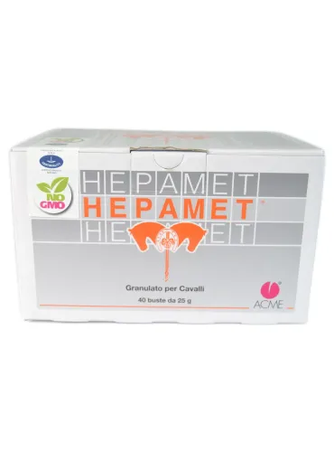 Hepamet Acme sospensione orale 40 buste 25 g
