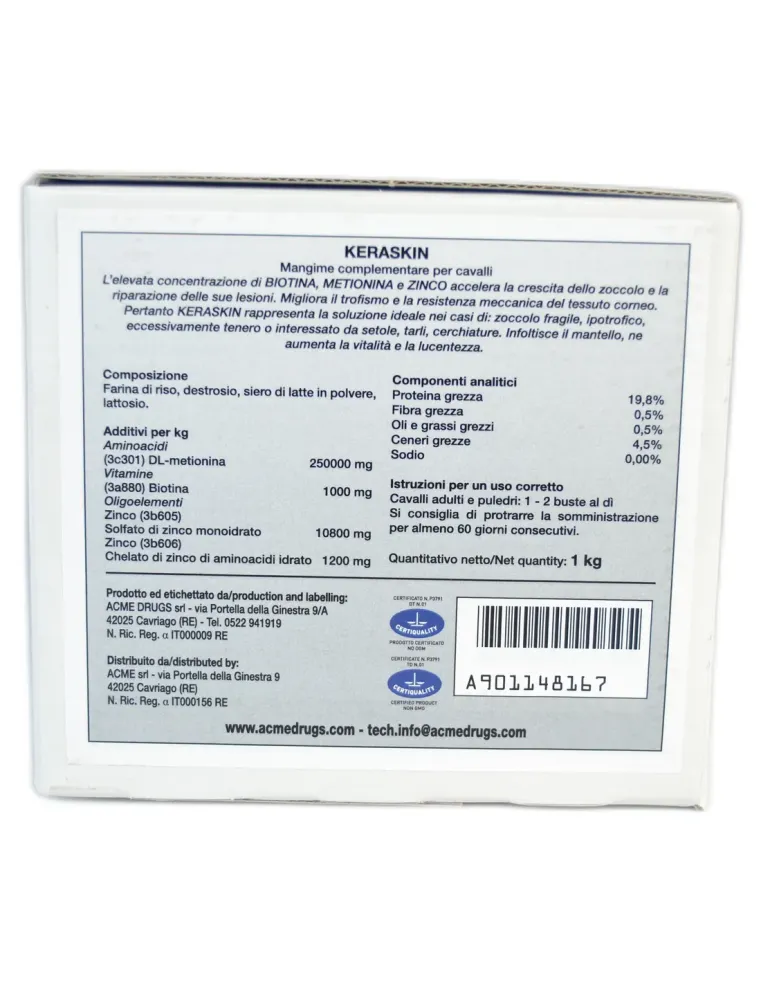 Keraskin 40 buste 25 g Acme  